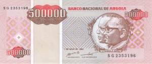 500000 Kwanzas 1995